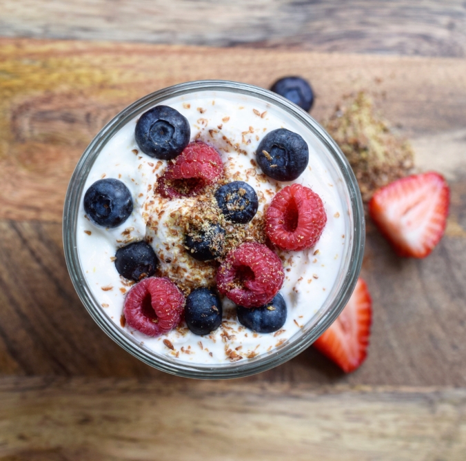 yogurt &amp; berries pic